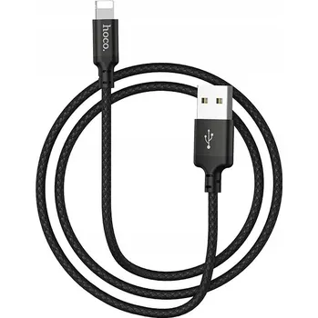 Datový kabel Kabel Hoco USB - Apple Lightning 1 m černý