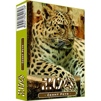 Karetní hra Petr Mičánek Karty hrací - 2v1 Černý Peter a Pexeso - ZOO 557951