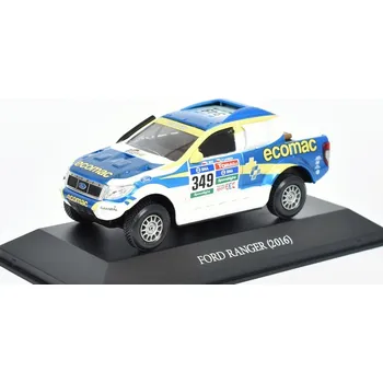 autíčko Ford Ranger #349 Chile 2016 1:43 - DeAgostini časopis s modelem Ford Ranger - kovový model