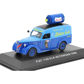 autíčko DeAgostini Fiat 1100 Elr-ButanGas 1948 1:43 - časopis s modelem Fiat 1100 - kovový model