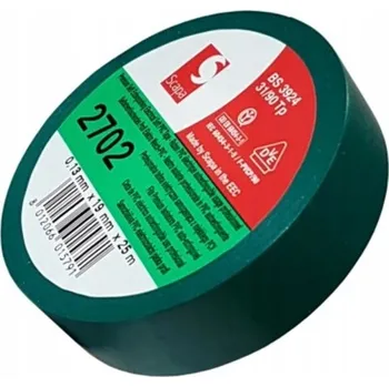 Izolační páska IZOLAČNÍ PÁSKA SCAPA PVC 2702 19mm x 25m zelená