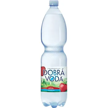 Voda Dobrá voda s příchutí - jahoda / neperlivá / 1,5 l 33435