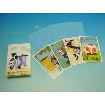 Karetní hra Karty kvarteto AKM Mašinka 400600