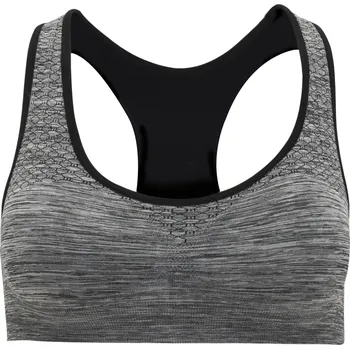 Podprsenka Sportovní podprsenka Sakhir, Roly Barva: 12-tmavě šedý melír, Velikost: M