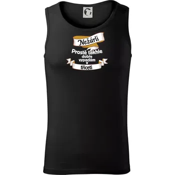 Pánské termoprádlo Nežárli pro pány 30 - Tílko pánské Core - M ( Černá )