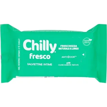 Vlhčené ubrousky pro intimní hygienu Salviettine Intime fresco - Chilly