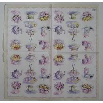 Papírový ubrousek Ubrousek pro decoupage - J9