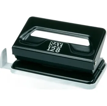 Děrovačka Sax Kancelářský děrovač SAX 128 / černá - 12 listů 96202