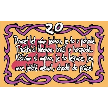 Žertovný předmět Průkaz 20 607893