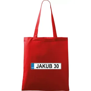 SPZ Jakub 30 - Taška bavlněná - 42 x 38 cm ( Červená )