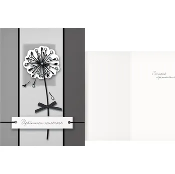 UNIPAP přání kondolenční CN-779 PRANI_H_C0409 302216