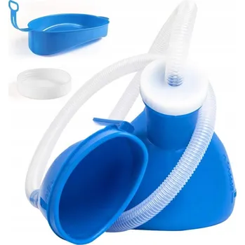 Nádoba na moč 2L PŘENOSNÁ LAHEV NA MOČ PISOÁR PRO ŽENY A MUŽE S HADICÍ – ZÁCHRANNÁ POMŮCKA