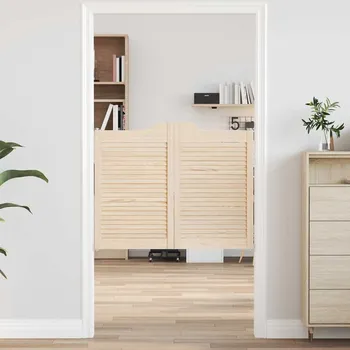 vidaXL Křídlové dveře Louvred Design 2 páry 80x100 cm borovicový masiv