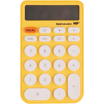 Kalkulačka MP kalkulačka MP 12 míst žlutá PE033-4 blistr 607060