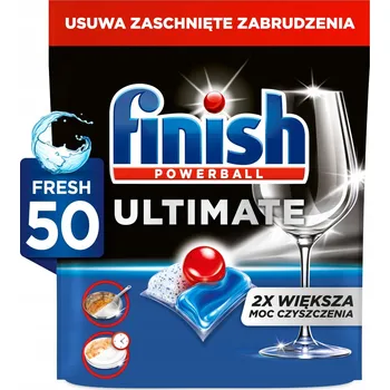 Finish kapsle do myčky nádobí Ultimate Powerball fresh 50 kusů