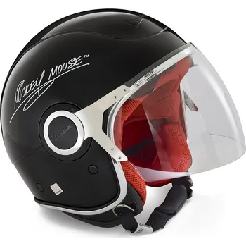 Helma na motorku Vespa helma Jethelm "Mickey Mouse Black Edition" – XL