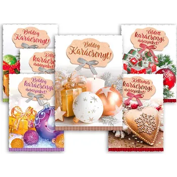 UNIPAP hU Pohlednice vánoční m 144 C výsek 1240799 162268