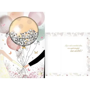 UNIPAP přání svatební CN-730 PRANI_W_C0353 165725