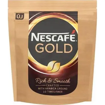 Káva NESCAFE Káva, instantní, náhradní balení, 50 g, NESCAFÉ Gold 27238