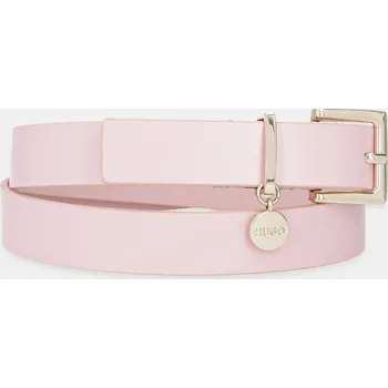 Módní doplněk Kožený pásek HUGO Amelia-G_Sz25 50522644 růžová 30X, vel. 80