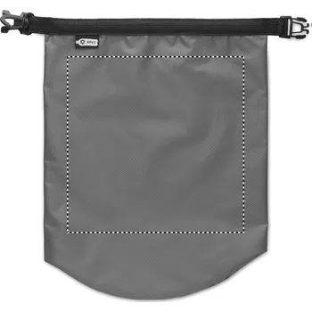 Vodácký pytel Vodotěsný vak 210T RPET 5L 50 FRONT, 220x220mm Sítotiskový transfer, 1 barva
