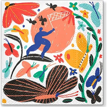 Papírový kapesník Paw Ubrousky PAWAroma Grapes & Mint 20ks 298458