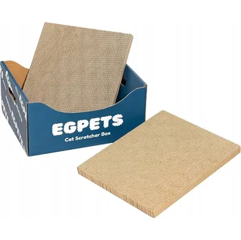 KARTONOVÉ ŠKRABADLO PRO KOČKY HRAČKA A ODOLNÁ DEKORACE