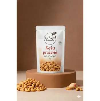 Kešu pražené nesolené BIO 200 g LES FRUITS DU PARADIS