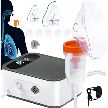 Inhalátor INHALÁTOR NEBULIZÁTOR PRO DĚTI I DOSPĚLÉ + DÁREK