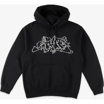 Pánské oblečení huf Pánská mikina outlines hoodie black