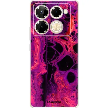 Pouzdro na mobilní telefon Silikonové pouzdro iSaprio - Infinix Note 40 PRO / Note 40 PRO Plus 5G - Abstract Dark 01 (Odolný silikonový kryt, obal, pouzdro iSaprio - Infinix Note 40 PRO / Note 40 PRO Plus 5G - Abstract Dark 01 - skvělá ochrana a pružnost, stylový UV potisk, lehkost