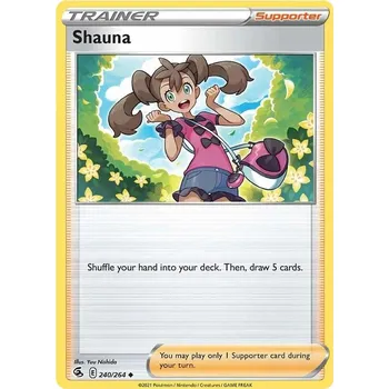 Sběratelská karetní hra Shauna 240/264 - Fusion Strike Typ karty: Non-Holo