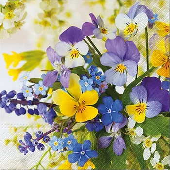 Papírový kapesník Paw Ubrousky PAW L 33x33cm Spring Day 542418