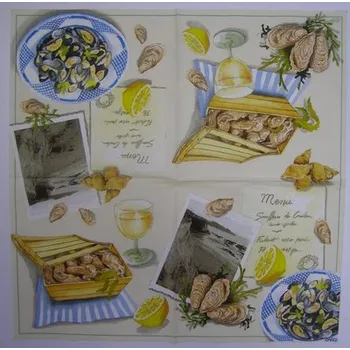 Papírový ubrousek Ubrousek pro decoupage - J8