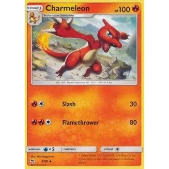 Karetní hra Pokémon HIF 008/068 Charmeleon - Hidden Fates Stav: Excellent, Verze: NORMAL