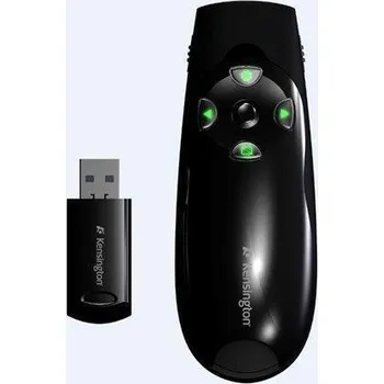 KENSINGTON Prezentační zařízení se zeleným laserovým ukazovátkem, KENSINGTON 24957