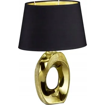 Lampička Stolní lampa Trio RL Taba černá, žlutá 40 W
