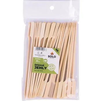 Jednorázové nádobí SOLO špízová jehla 18 cm, 50 ks