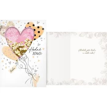 UNIPAP přání svatební CN-760 PRANI_W_C0381 302537