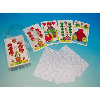 Pexeso Karty 1510 Mariáš jednohlavý káro PL 400589