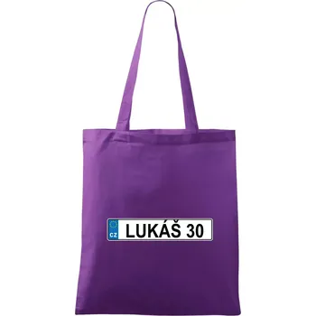 SPZ Lukáš 30 - Taška bavlněná - 42 x 38 cm ( Fialová )
