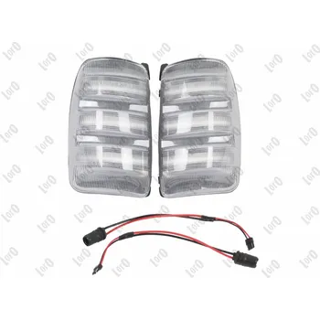 Auto zrcátko Sada směrových světel ABAKUS L17-140-003LED-D