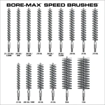 Čištění zbraně Real Avid Bore-Max Speed Brush Real Avid® – kartáček pro ráži 12 GA