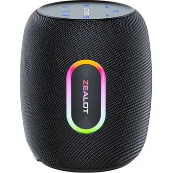Bluetooth reproduktor Zealot S64 Black Přenosný reproduktor (Jako nové)