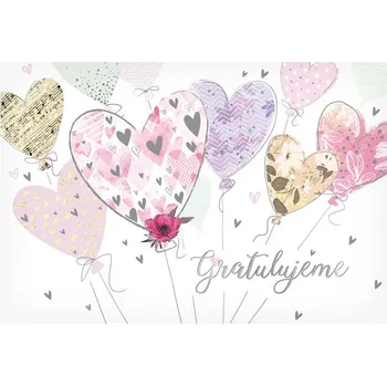 UNIPAP přání svatební CN-737 PRANI_W_C0360 165891