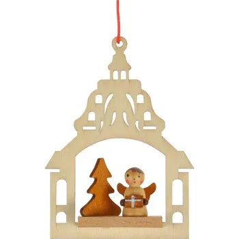 Vánoční dekorace závěs vánoční dřevo 7,2x2x9,5cm BD-29262NE 8885971 UNIPAP