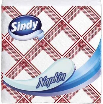 Papírový kapesník OOPS Ubrousky Sindy, kostkovaný vzor, 45 ks ,balení 45 ks 18512