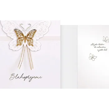 UNIPAP přání svatební CN-789 PRANI_W_C0397 302527