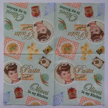 Papírový ubrousek Ubrousek pro decoupage - J4