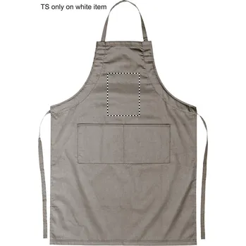 Kuchyňská zástěra Nastavitelná zástěra 5 FRONT ABOVE POCKET, 200x150mm Sítotisk, 1 barva